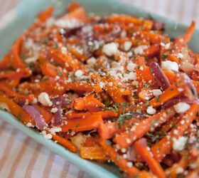 Make sure you have extra carrots this week for this this roasted, cheesy dish everyone will love