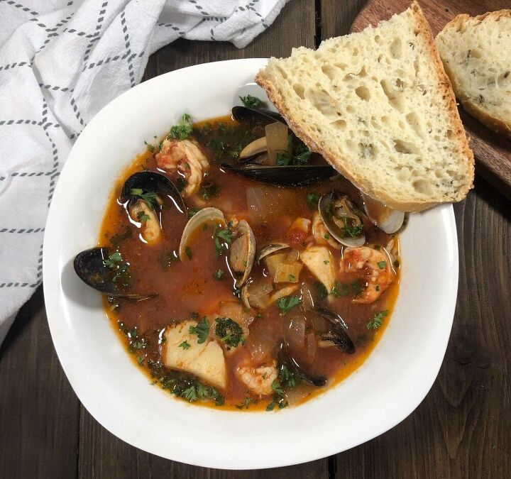 easy cioppino seafood soup