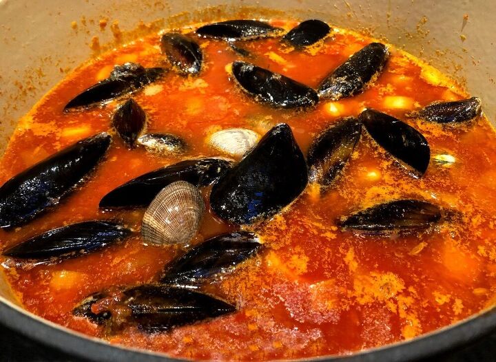 easy cioppino seafood soup