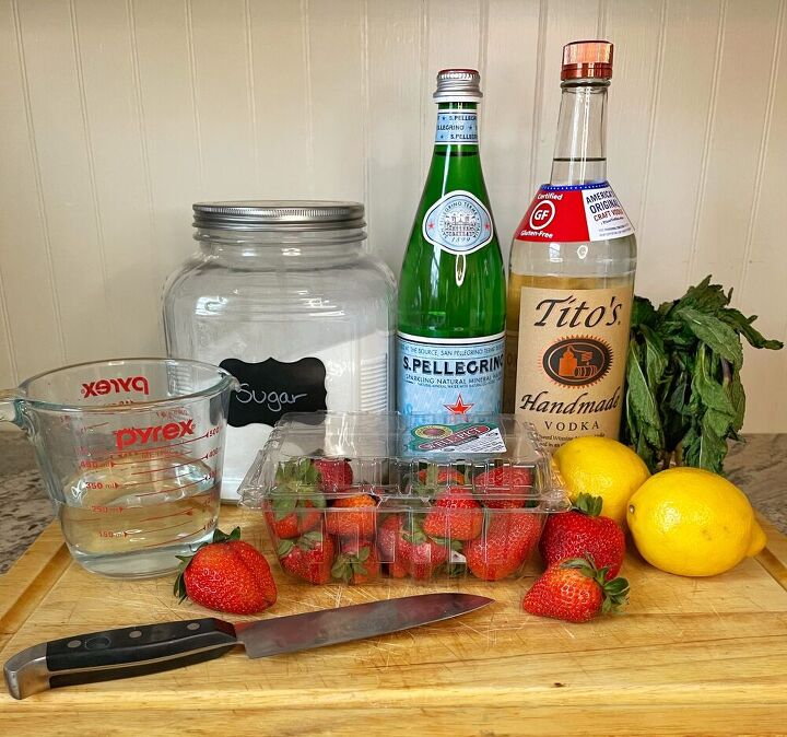 post, Ingredients for Strawberry Lemonade Recipe