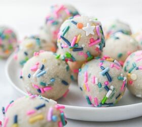 Cake Batter Protein Balls