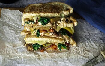 Vegetable Sandwich With Balsamic Glaze