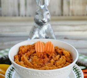 roasted carrot hummus dip