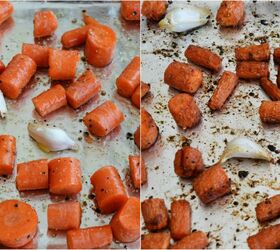 roasted carrot hummus dip