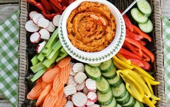 Roasted Carrot Hummus Dip