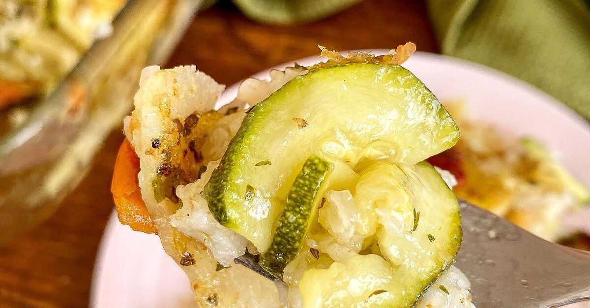 Courgette Rice Recipe Easy-To-Make Potato and Courgette Rice Bake Recipe | Foodtalk