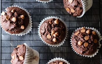 Double Chocolate Olive Oil Muffins