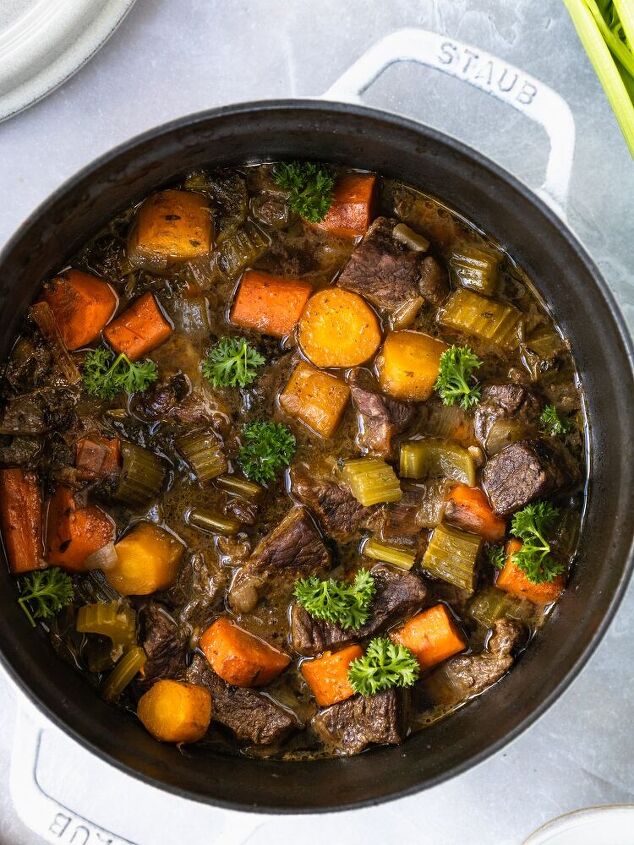 keto beef stew, Picture of Finished Beef Stew