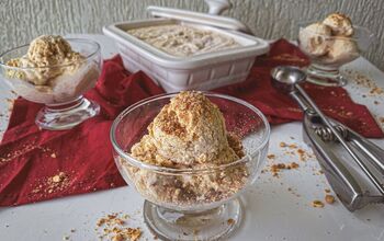 No-Churn Apple Cinnamon Ice Cream With Crumble