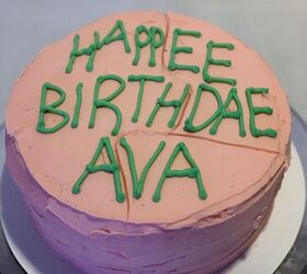'Happee Birthdae' Harry Potter Birthday Cake