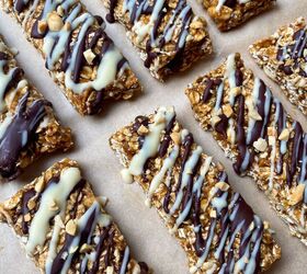 10 best game day foods to feed the fans, Salted Peanut Butter Granola Bars