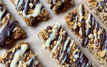 5-ingredient Salted Peanut Butter Granola Bars