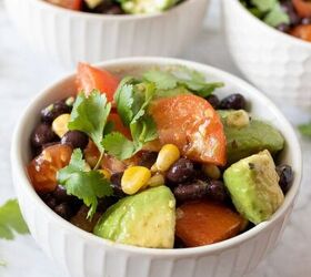 Mexican Avocado Salad (with Homemade Chili Lime Dressing!)