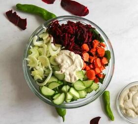 Kale Salad With Apple Tahini Dressing (Vegan + GF)