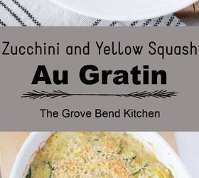 zucchini and yellow squash au gratin