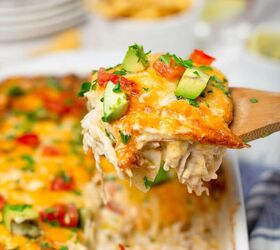 Creamy Chicken Enchilada Casserole-image