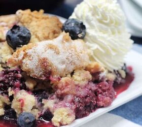Never Inappropriate Mixed Berry Cobbler
