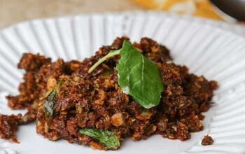 Sundried Tomato Tapenade With Almonds and Mint