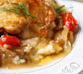 Roasted Chicken Thighs With Fennel and Cherry Tomatoes