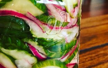 Pickled Cucumber and Red Onion