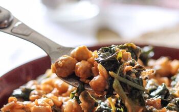 Spicy Chickpea Spinach Salad Recipe