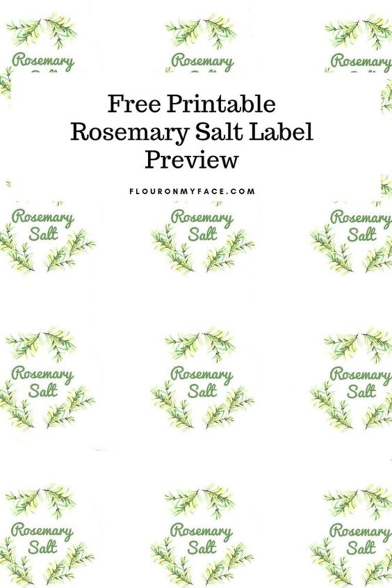 how to make rosemary salt