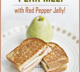 Easy Ham and Cheese Melt With Pear & Pepper Jelly | Foodtalk