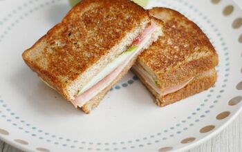 Easy Frugal Recipe | Ham and Cheese Melt With Pear & Pepper Jelly!
