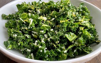 Crunchy Kale Parmesan Salad