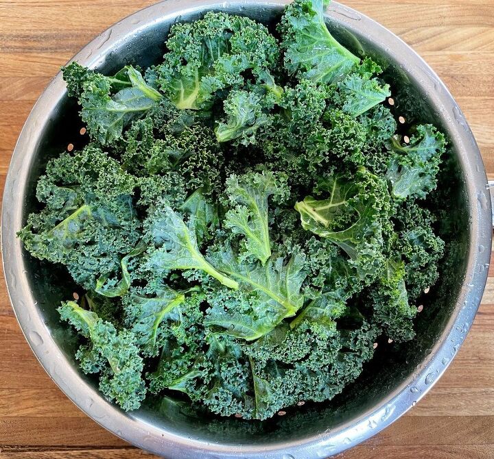 crunchy kale parmesan salad