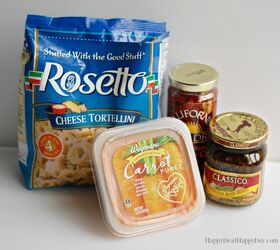 cheese tortellini with basil pesto and carrot puree sauce recipe