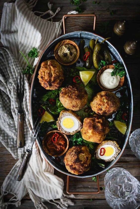 quick and easy air fryer scotch eggs