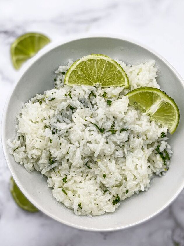 s 13 of our favorite ways to serve rice, Chipotle Style Cilantro Lime White Rice