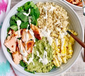 Everything tastes better in a bowl and this taco salmon dish is no exception