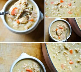 Leftover Turkey Soup with Rice - Crunchy Creamy Sweet