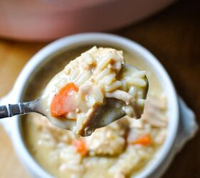 creamy turkey and rice soup recipe