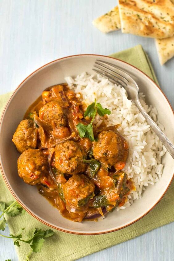easy falafel curry
