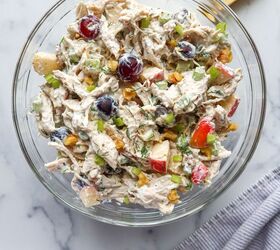 Keep mayo out of your chicken salad for a healthier and tastier spring side