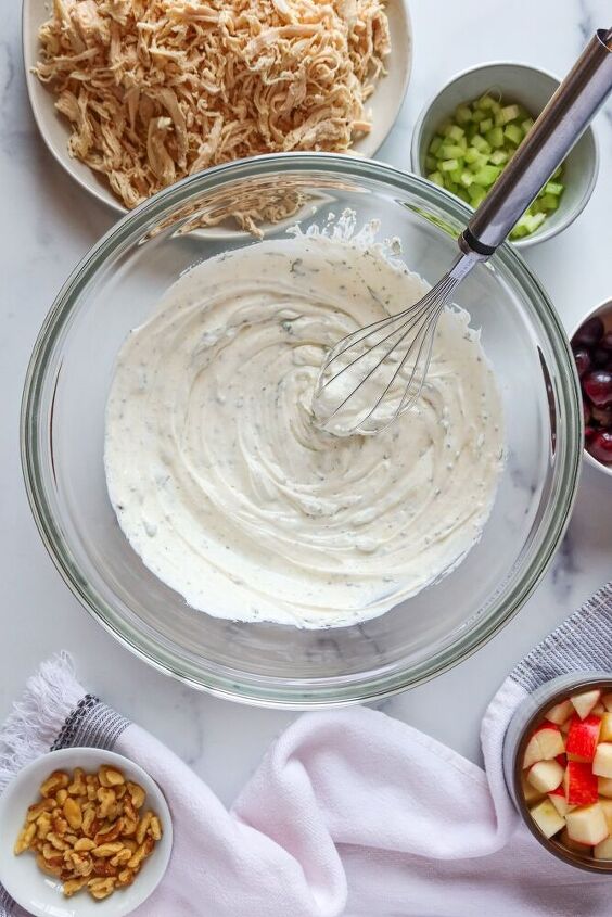 greek yoghurt chicken salad high protein low carb