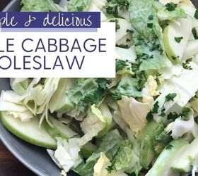 green apple cabbage summer coleslaw recipe
