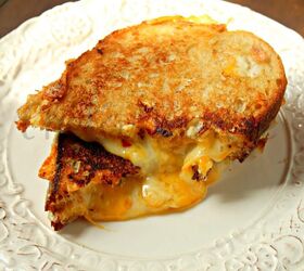 gourmet 4 cheese grilled cheese sandwich
