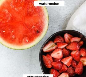 strawberry watermelon popsicles