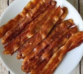 maple candied bacon recipe, Maple candied bacon ready for the takin