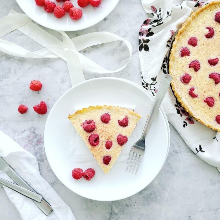 raspberry mascarpone tart