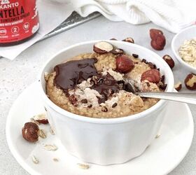 s 7 easy healthy breakfast recipes for your family, Nutella Baked Oats Low Calorie High Protei