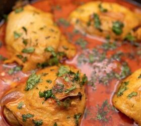 one pot coconut curry chicken thighs