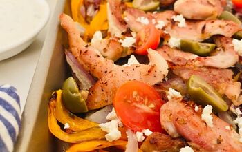 Keto Sheet Pan Greek Chicken