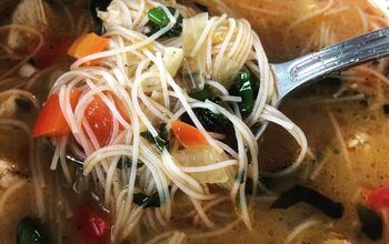 Thai Red Curry Noodle Soup (Dairy & Gluten Free)