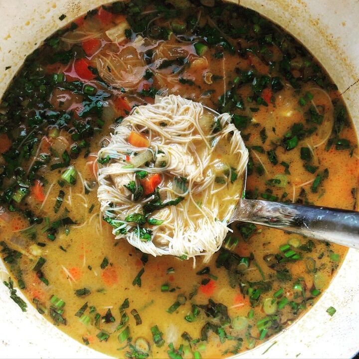 thai red curry noodle soup dairy gluten free