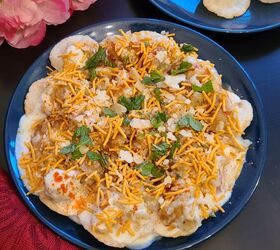 indian street food papdi chaat